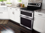 Maytag Stainless Steel Freestanding Electric Double Oven Range (6.7 Cu. Ft.) - YMET8800FZ