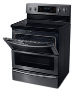 Samsung Black Stainless Steel Freestanding Electric Convection Range (5.9 Cu. Ft.) - NE59J7850WG/AC