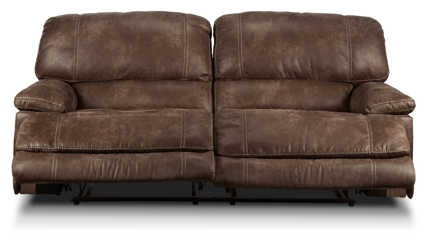 Durango Reclining Sofa - Saddle Brown