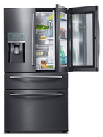 Samsung Black Stainless Steel French Door Refrigerator (28 Cu. Ft.) - RF28JBEDBSG/AA