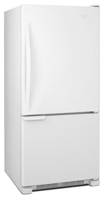 Whirlpool White Bottom-Freezer Refrigerator (18.7 Cu. Ft.) - WRB119WFBW