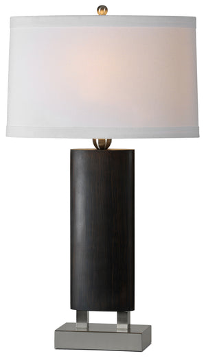 Lincoln Lampe sur table 29,5 po - noyer