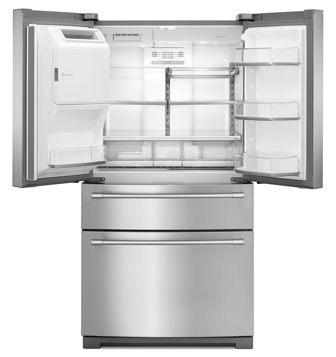 Maytag Stainless Steel French Door Refrigerator (26.1 Cu. Ft.) - MFX2676FRZ