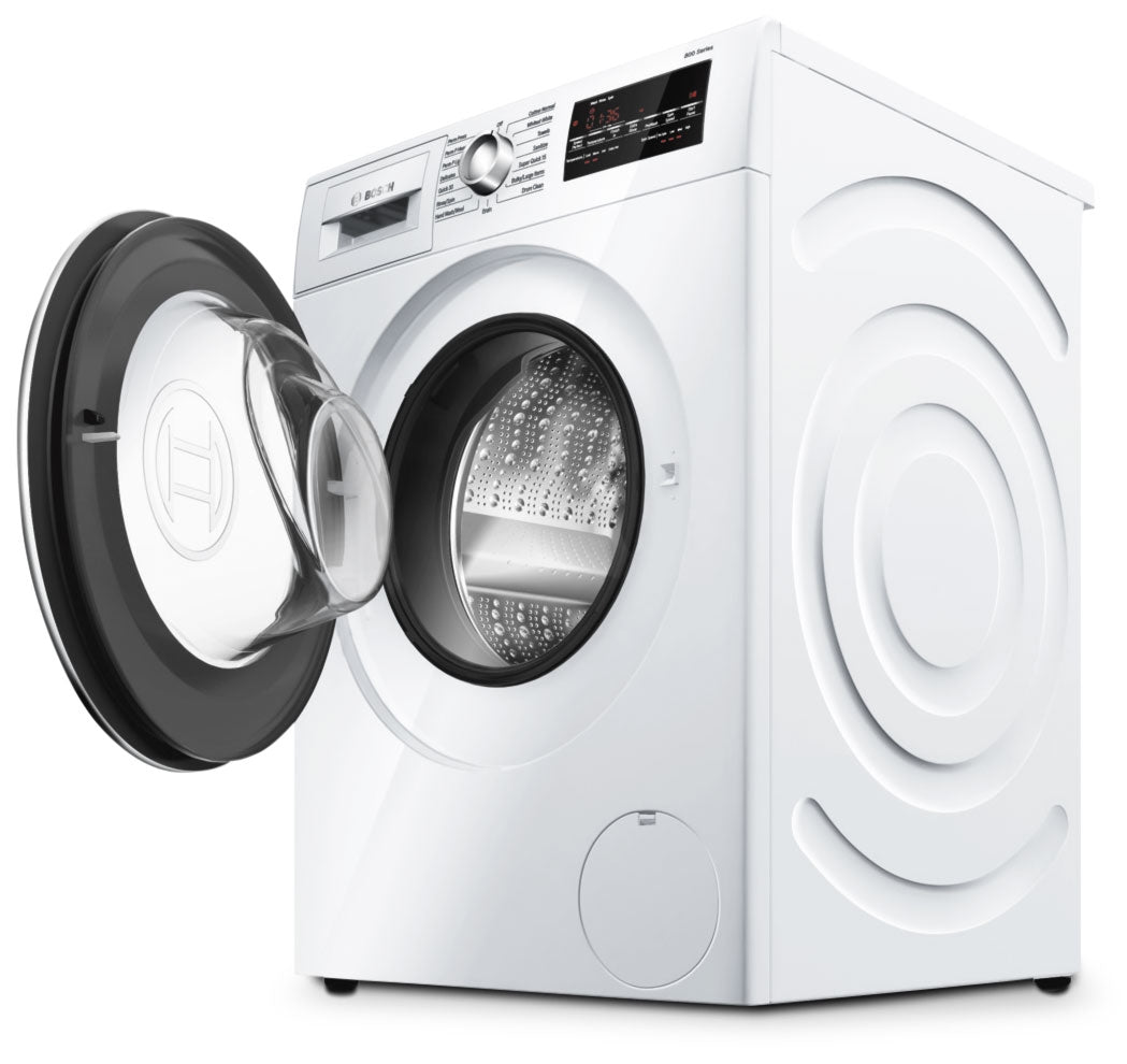 Bosch White and Stainless Steel Front-Load Washer (2.2 Cu. Ft.) - WAT28402UC