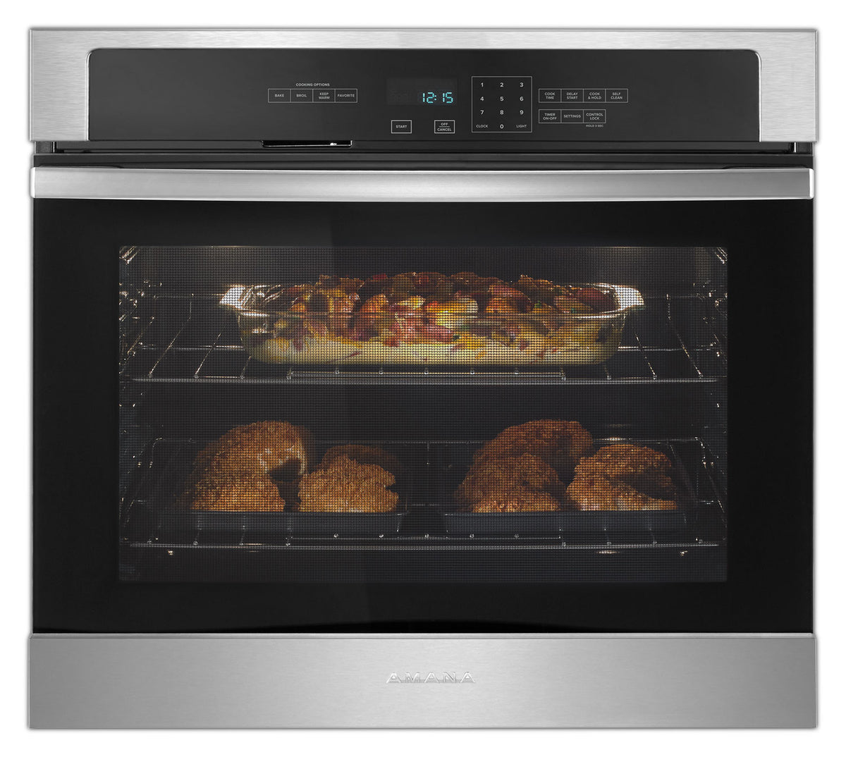 Amana Stainless Steel Electric Wall Oven (4.3 Cu. Ft.) - AWO6317SFS