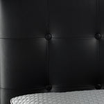 Lombardi King Headboard - Black