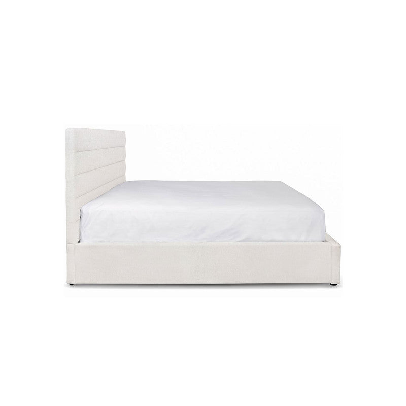 Kalasin Storage Platform Queen Bed - Cream
