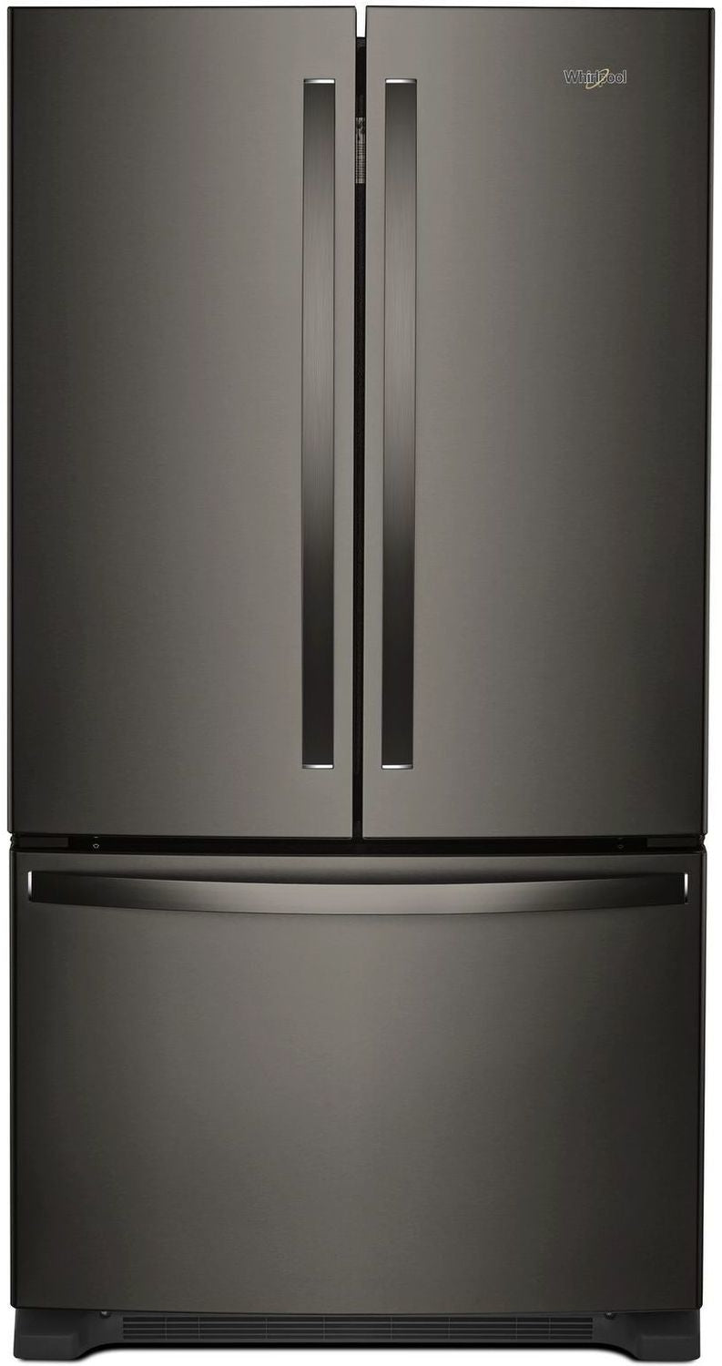 Whirlpool Black Stainless Steel French Door Refrigerator (25 Cu. Ft.) - WRF535SWHV