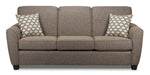 Ashby Queen Sofa Bed - Brown