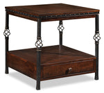 Sterling 26" End Table - Walnut