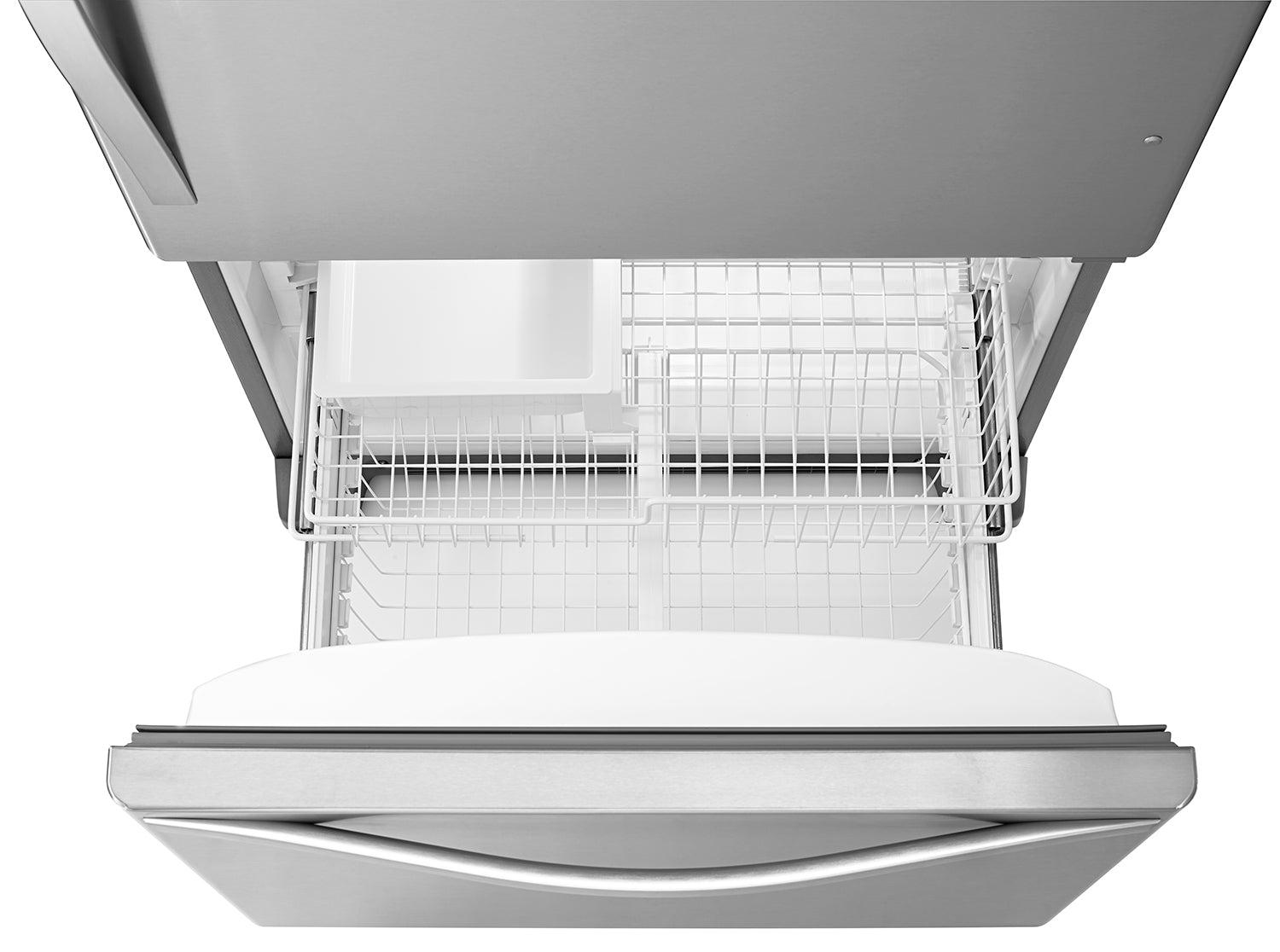 Whirlpool Stainless Steel Bottom-Freezer Refrigerator (22.1 Cu. Ft.) - WRB322DMBM