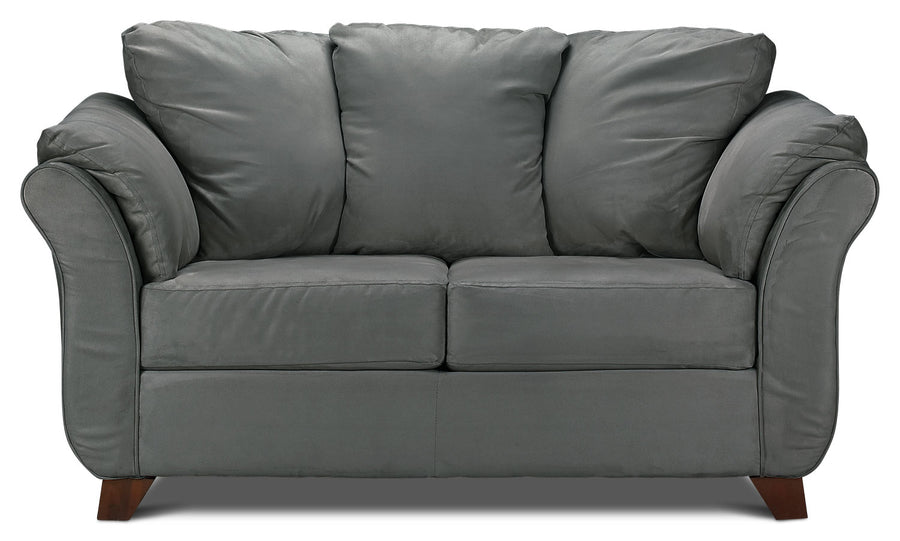 Collier Loveseat - Dark Grey