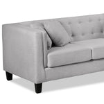 Astin Chaise Sofa - Grey