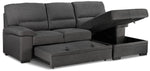 Tessaro Pop-Up Sofa Bed - Charcoal