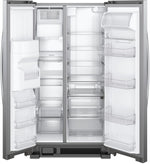 Whirlpool 35.88" 25 Cu. Ft. Stainless Steel Side-by-Side Refrigerator - WRS325SDHZ