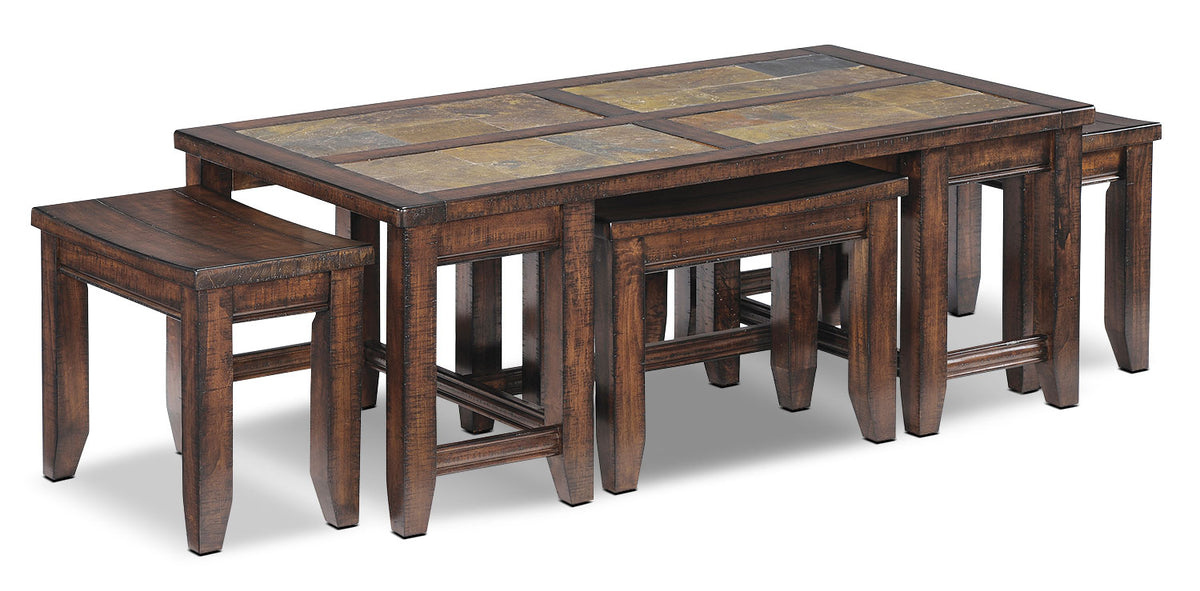 Allister Coffee Table - Cinnamon