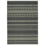 Ledger W1802KL Striped Area Rug (5'3"X7'6")
