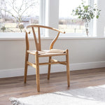 Jessbul Wishbone Dining Chair - Blonde