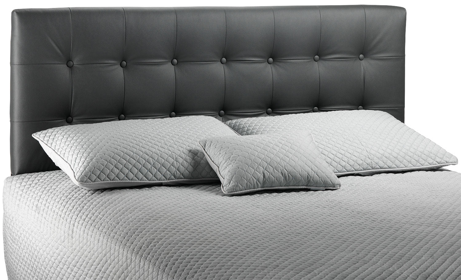 Lombardi King Headboard - Grey