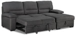 Tessaro Pop-Up Sofa Bed - Charcoal