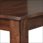 Kona Dining Table - Dark Oak