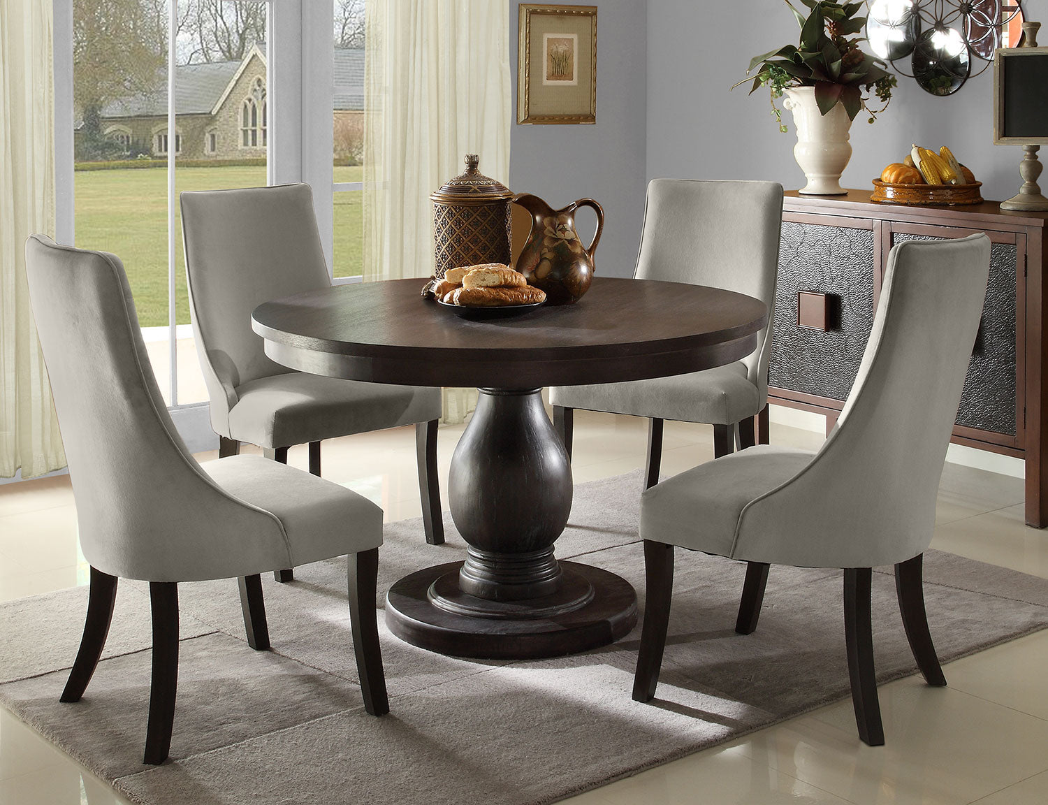 Dandelion Side Chair - Grey