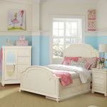 Amber Door Chest - Antique White