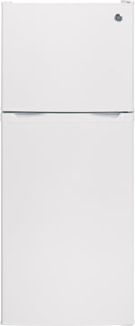 GE 24" 11.55 Cu. Ft. White Top-Freezer Refrigerator - GPE12FGKWW