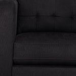 Anthena Sofa and Chair Set - Charcoal