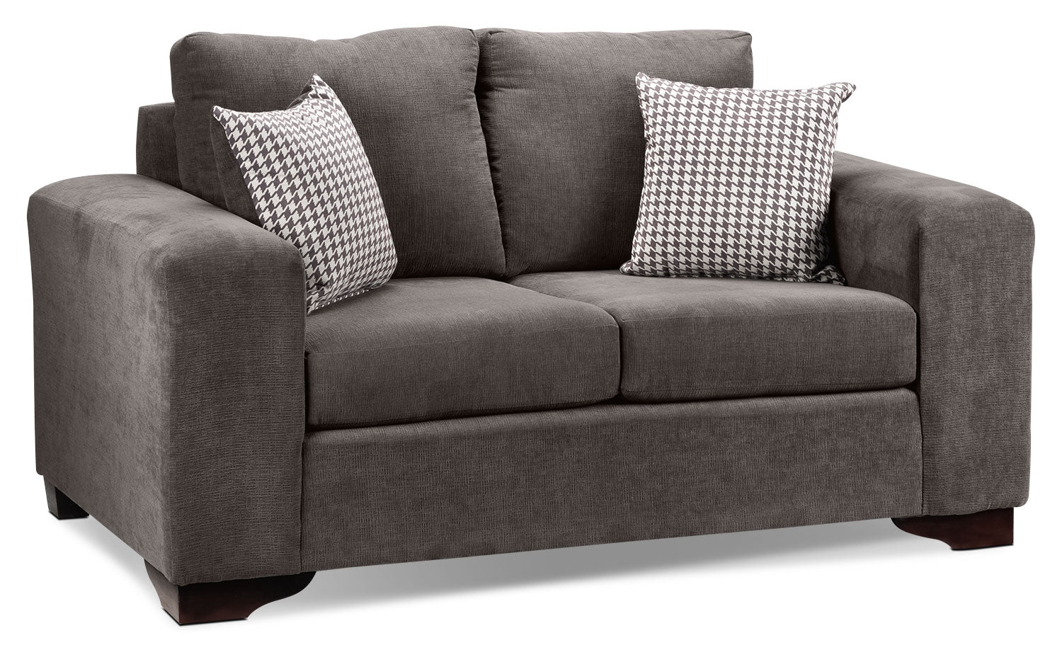 Fava Sofa, Loveseat and Chair Set - Grey