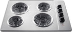 Frigidaire Stainless Steel 30" Electric Coil Cooktop - FFEC3005LS