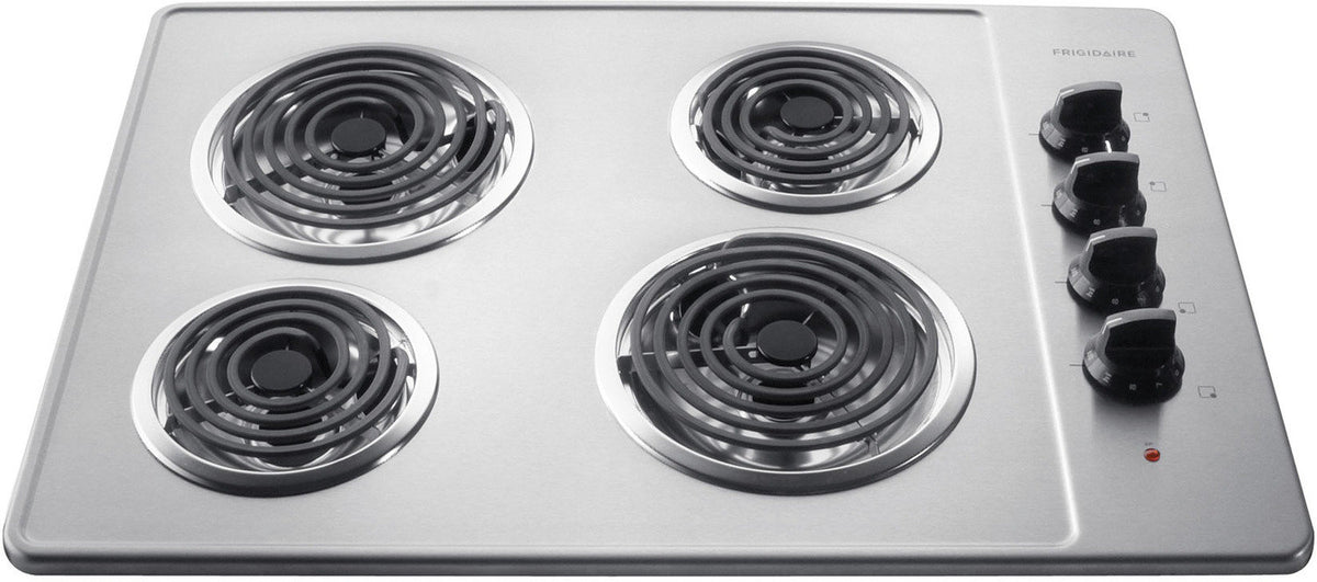 Frigidaire Stainless Steel 30" Electric Coil Cooktop - FFEC3005LS