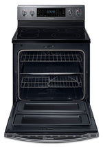 Samsung Black Stainless Steel Freestanding Electric Convection Range (5.9 Cu. Ft.) - NE59J7850WG/AC