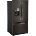 Whirlpool Black Stainless Steel French Door Refrigerator (25 Cu. Ft.) - WRF555SDHV
