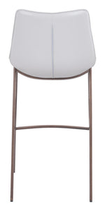 Teglberg Bar Height Stool - Greyish Brown/Walnut - Set of 2