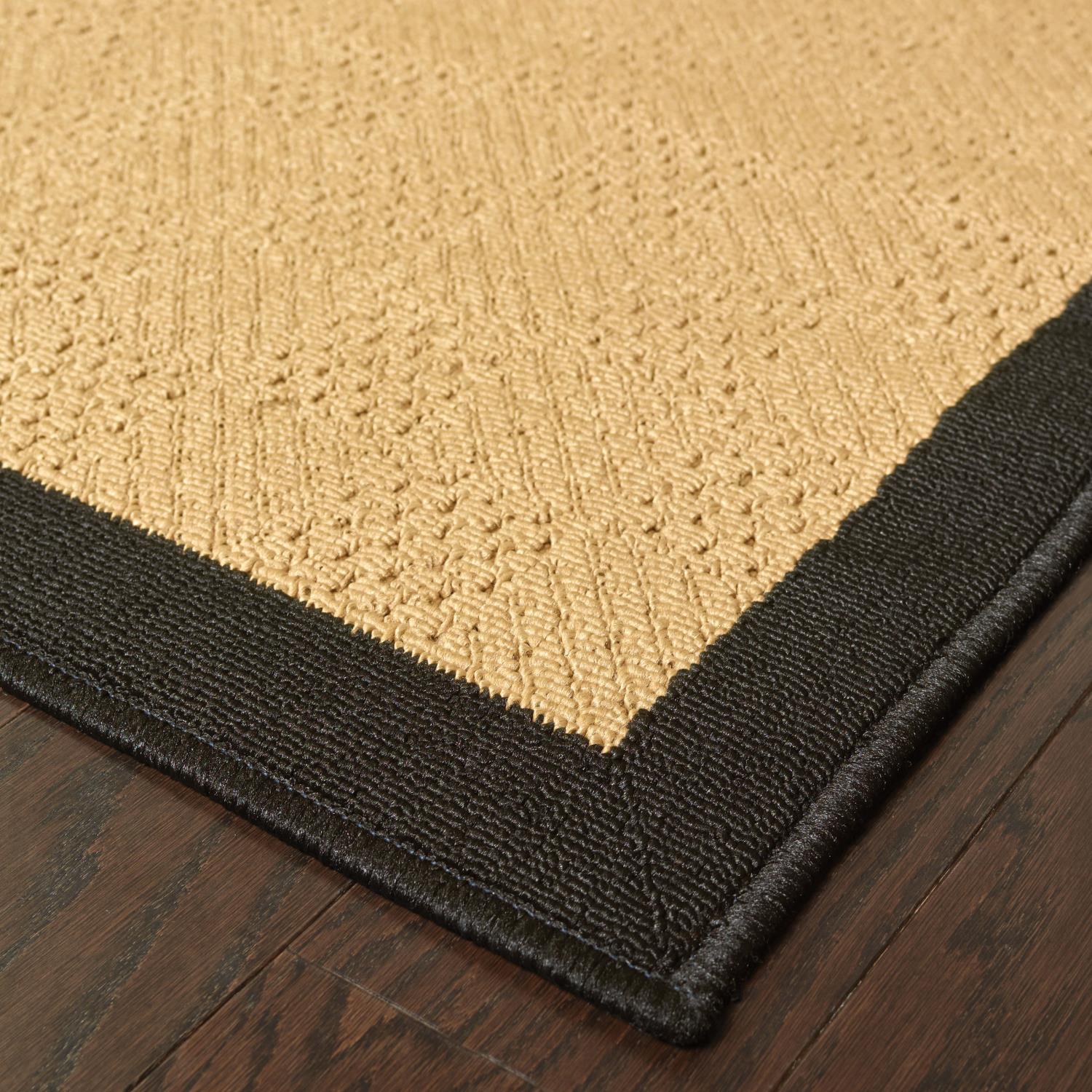 Lytton W525X5L Border Indoor/Outdoor Area Rug (7'3"X10'6")