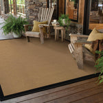 Lytton W525X5L Border Indoor/Outdoor Area Rug (7'3"X10'6")