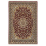 Marieville W090R2L Traditional Medallion Area Rug (6'7"X9'6")