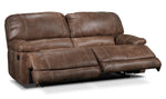 Durango Reclining Sofa - Saddle Brown