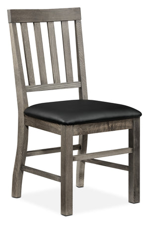 Porter Chaise sans bras - noir