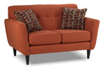 Cobra Loveseat - Orange