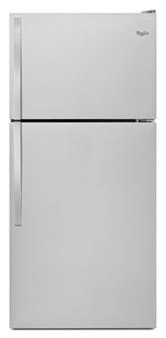 Whirlpool 30" 18.25 Cu. Ft. Stainless Steel Top-Freezer Refrigerator - WRT148FZDM