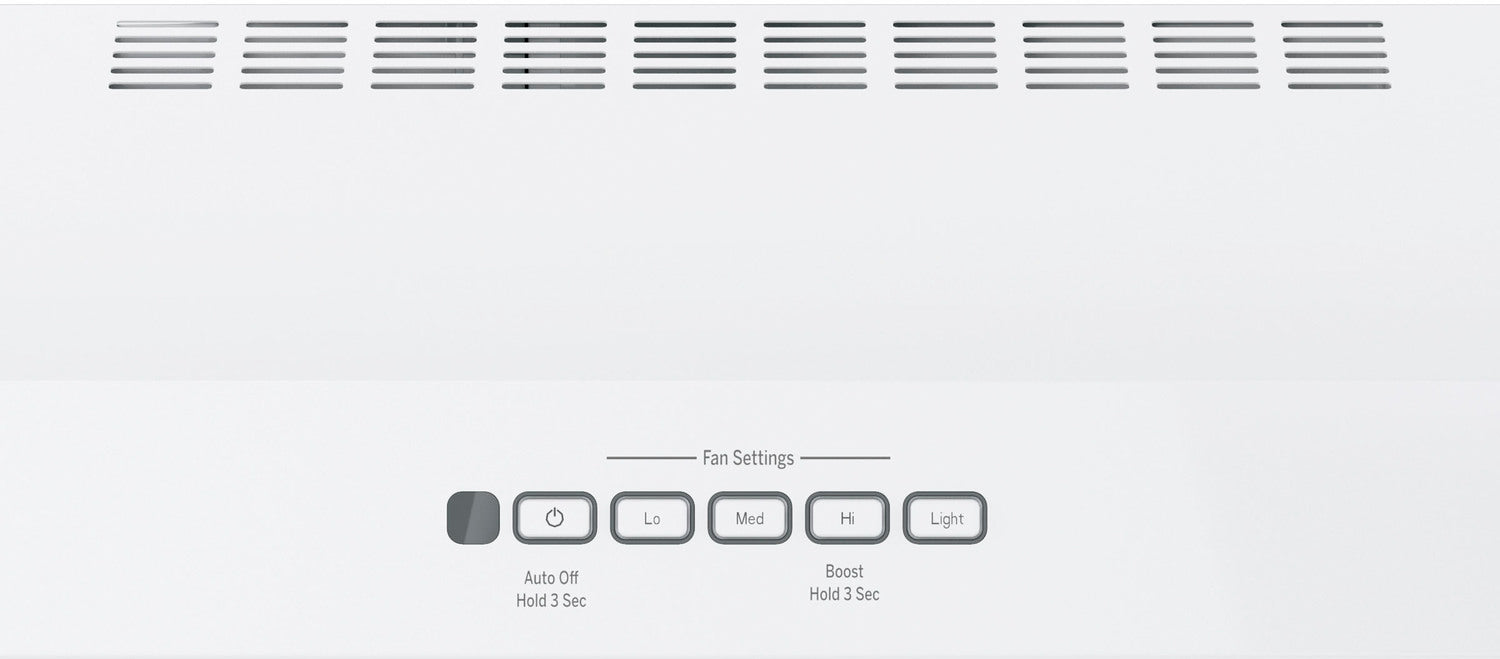 GE White 30" 310 CFM Under-the-Cabinet Range Hood - JVX5300DJWWC