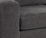 Danielle 3-Piece Sectional with Right-Facing Corner Wedge - Grey