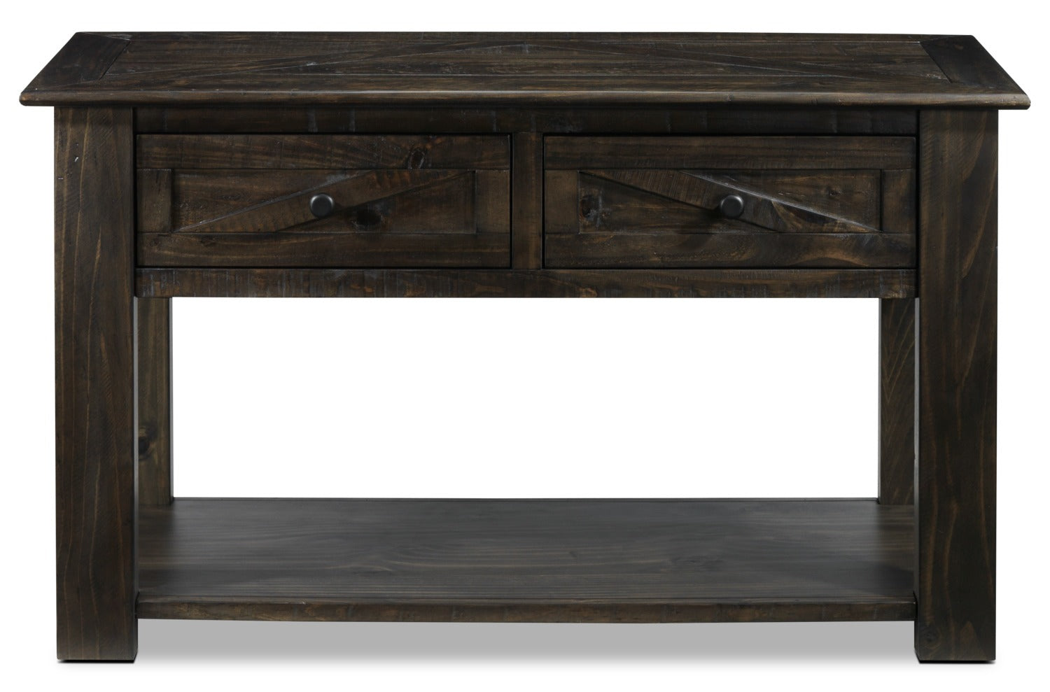 Gable 50" Sofa Table - Weathered Charcoal