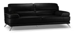 Sutton Sofa and Loveseat Set - Black