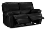 Piermont Reclining Loveseat - Black
