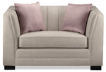 Mika Chair and a Half - Taupe