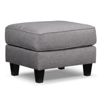 Ariel Ottoman - Silver-Grey