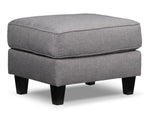 Ariel Ottoman - Silver-Grey